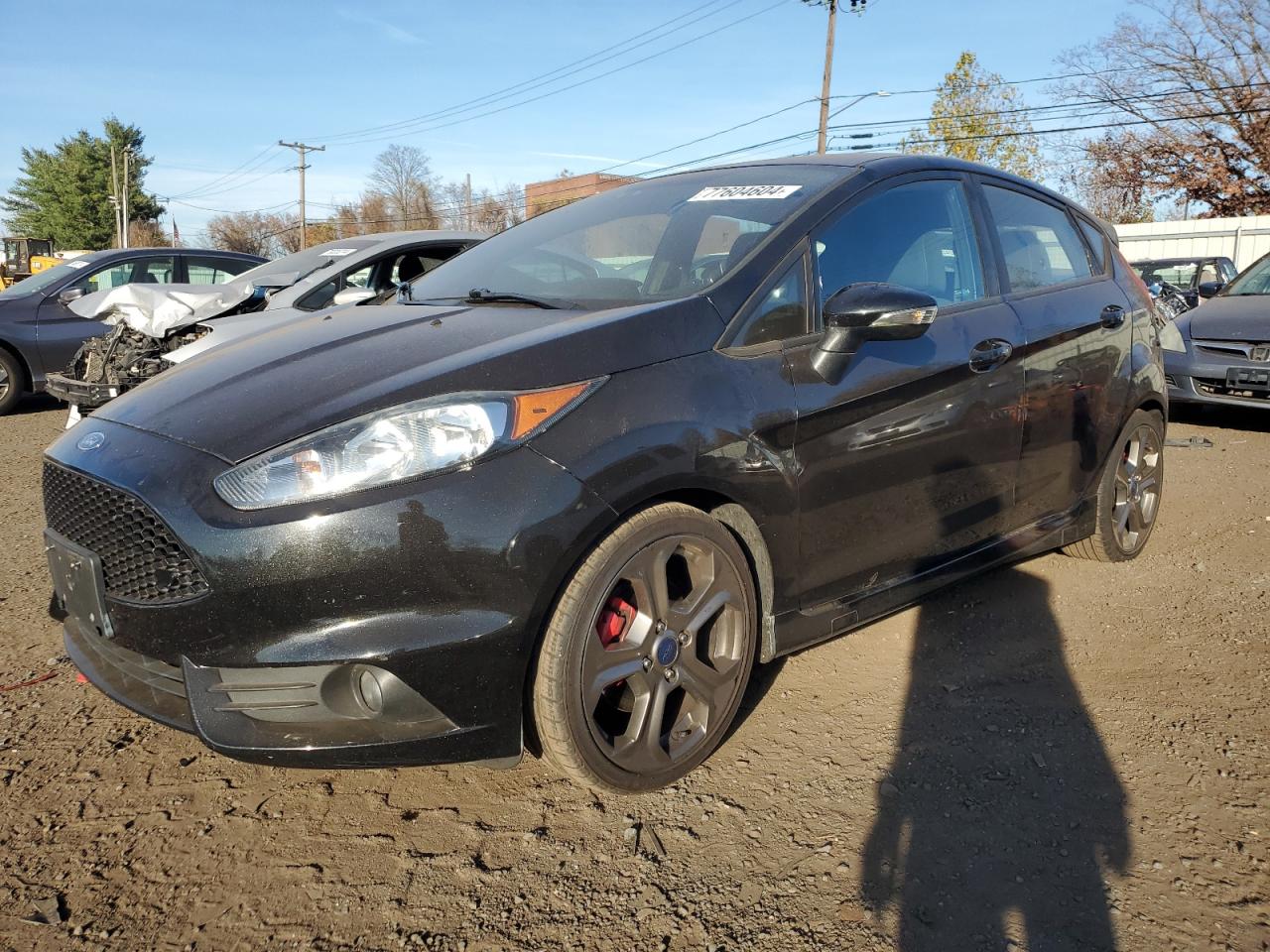 2014 Ford Fiesta St VIN: 3FADP4GX0EM241784 Lot: 77604604