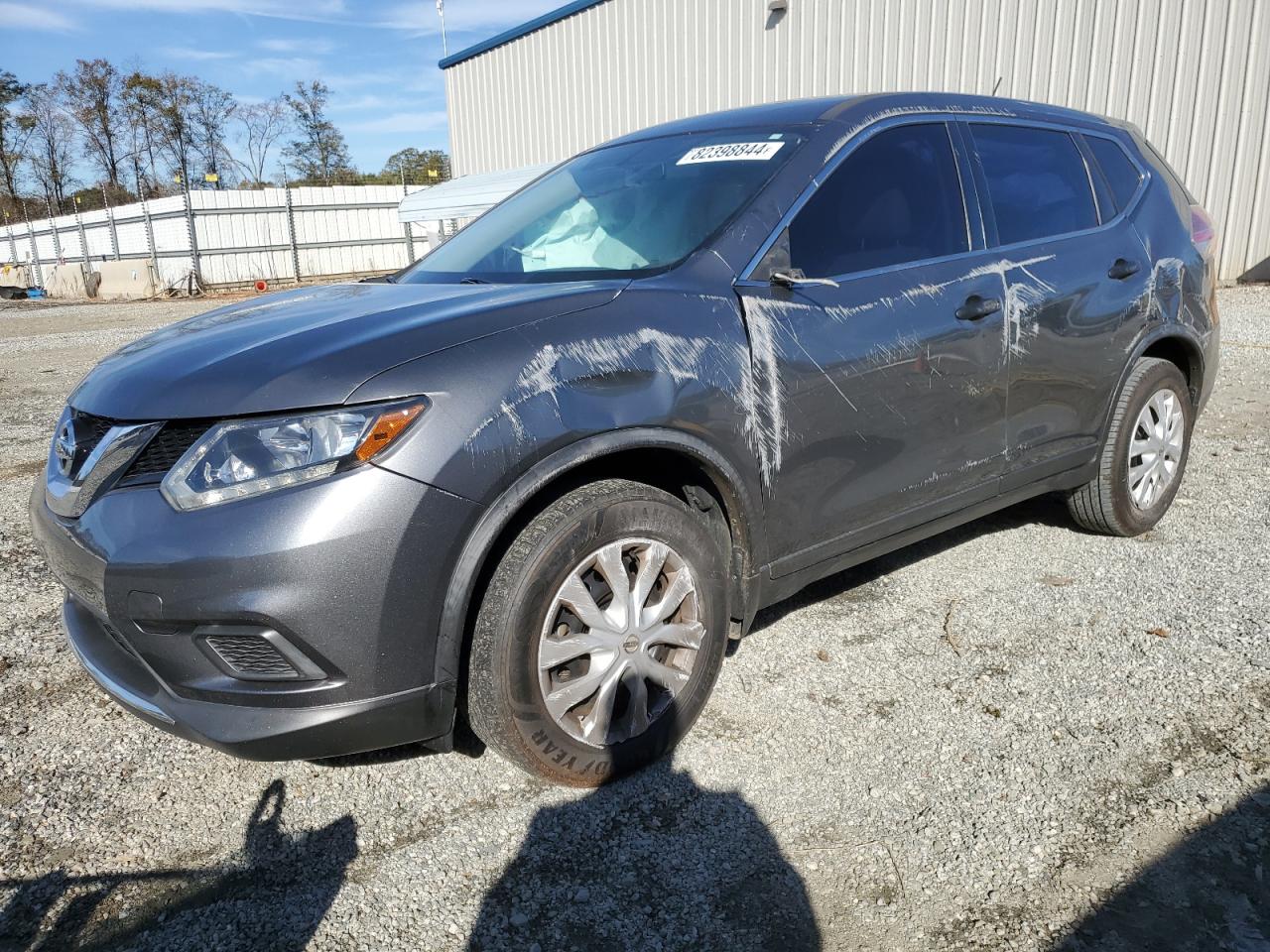 2016 Nissan Rogue S VIN: JN8AT2MTXGW027276 Lot: 82398844