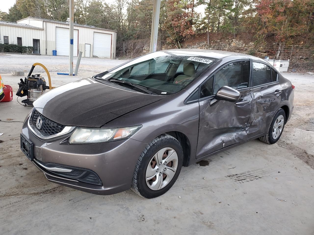 2015 Honda Civic Lx VIN: 19XFB2F54FE055229 Lot: 81698734