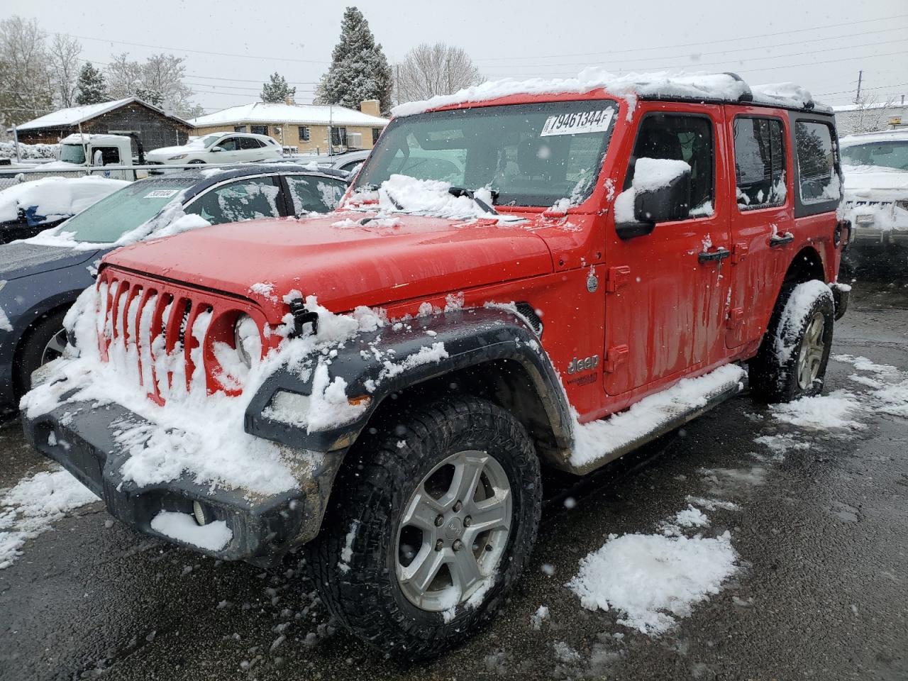 2018 Jeep Wrangler Unlimited Sport VIN: 1C4HJXDGXJW157355 Lot: 79461344