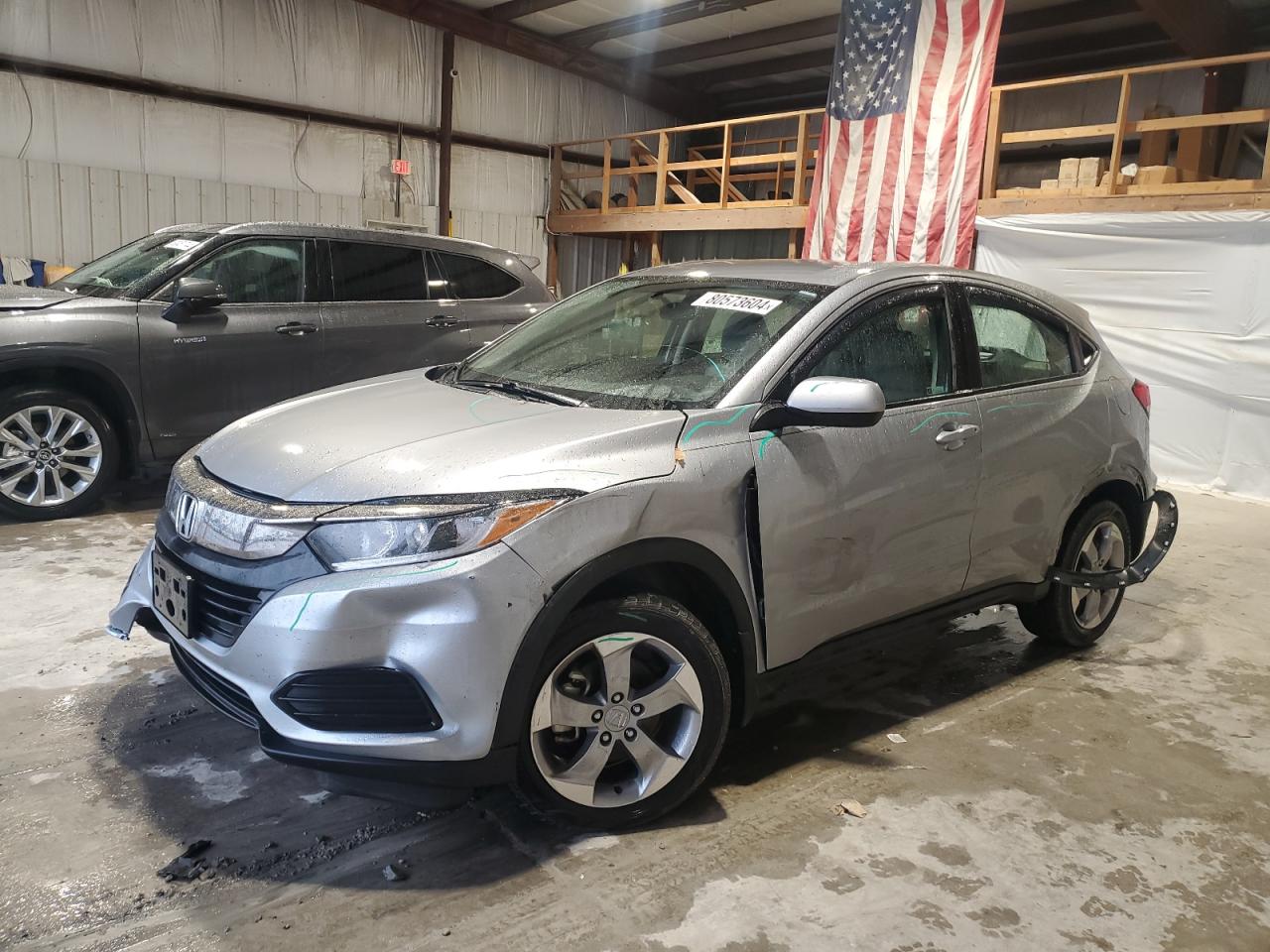 2021 Honda Hr-V Lx VIN: 3CZRU6H32MM744015 Lot: 80573604