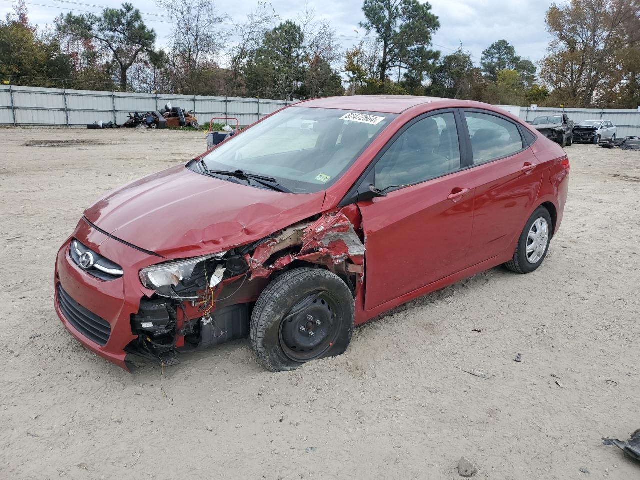 2017 Hyundai Accent Se VIN: KMHCT4AE2HU379136 Lot: 82472664