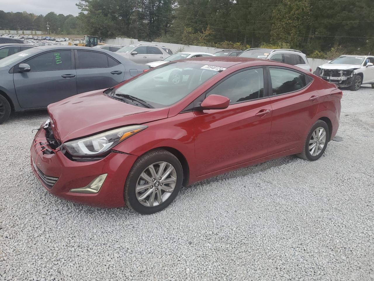 2016 Hyundai Elantra Se VIN: 5NPDH4AE0GH750782 Lot: 78948124