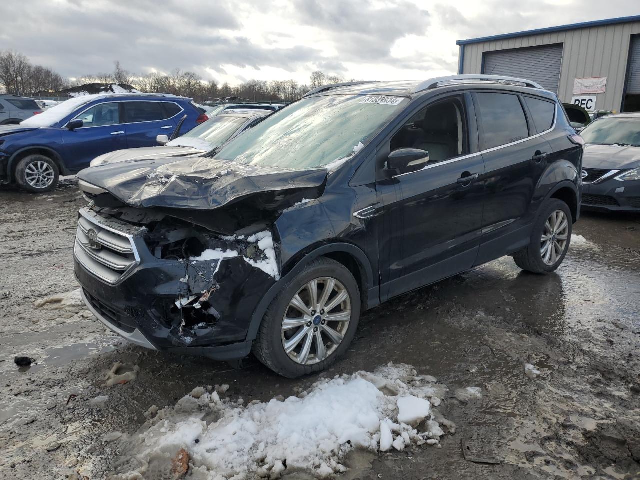 2017 Ford Escape Titanium VIN: 1FMCU9JD7HUD23730 Lot: 81339934