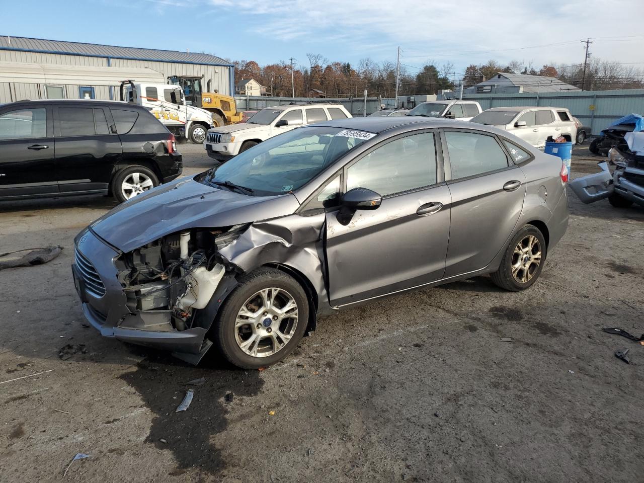 2014 Ford Fiesta Se VIN: 3FADP4BJ1EM124833 Lot: 79595934