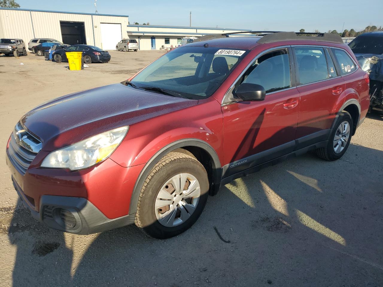 2013 Subaru Outback 2.5I VIN: 4S4BRBAC8D3247379 Lot: 80190794