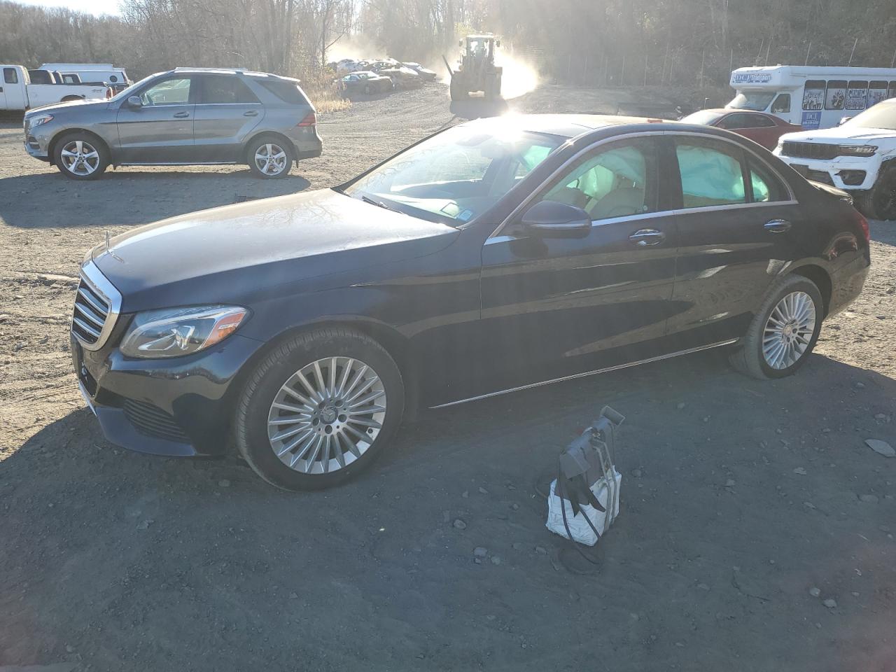 2017 Mercedes-Benz C 300 4Matic VIN: 55SWF4KB7HU210525 Lot: 80717634