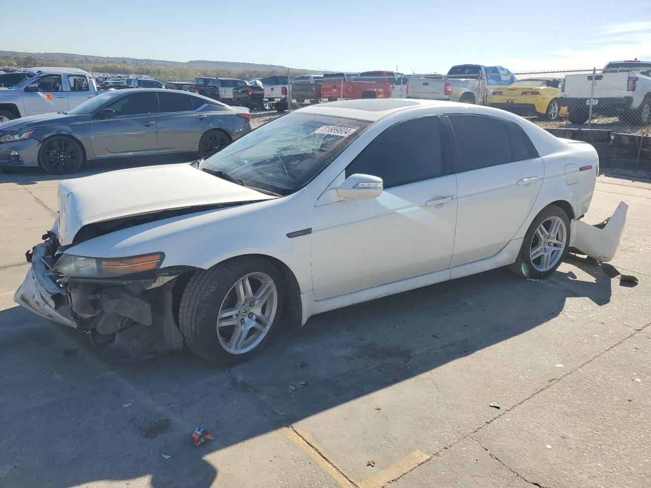 2007 Acura Tl VIN: 19UUA66277A047848 Lot: 81689604