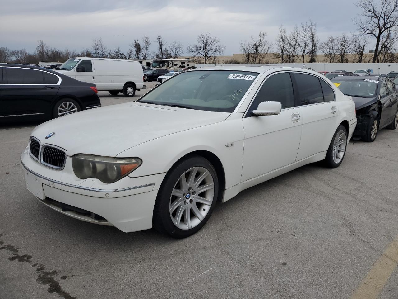 2005 BMW 745 Li VIN: WBAGN63545DS58481 Lot: 78895514