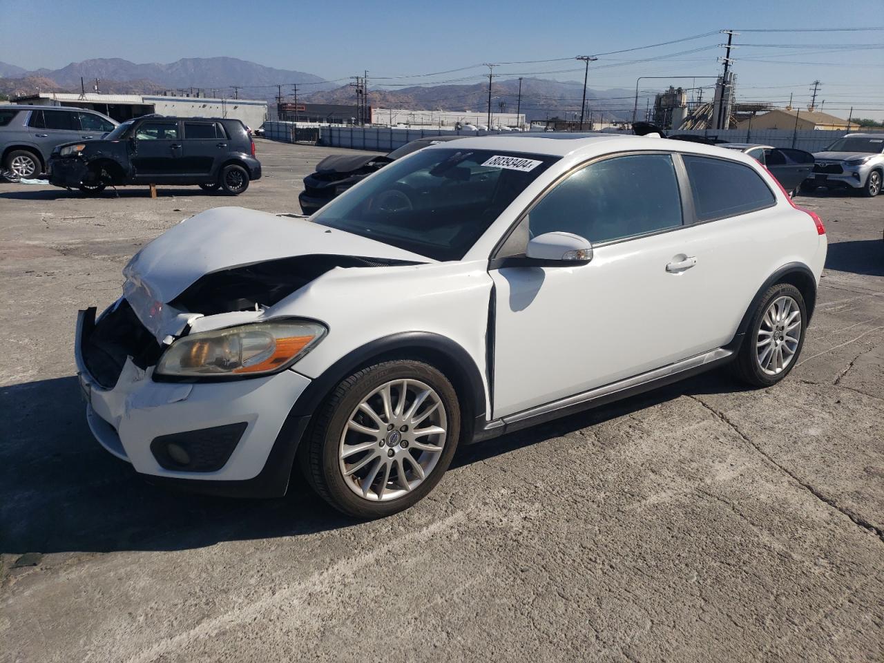 2011 Volvo C30 T5 VIN: YV1672MKXB2198391 Lot: 80393404