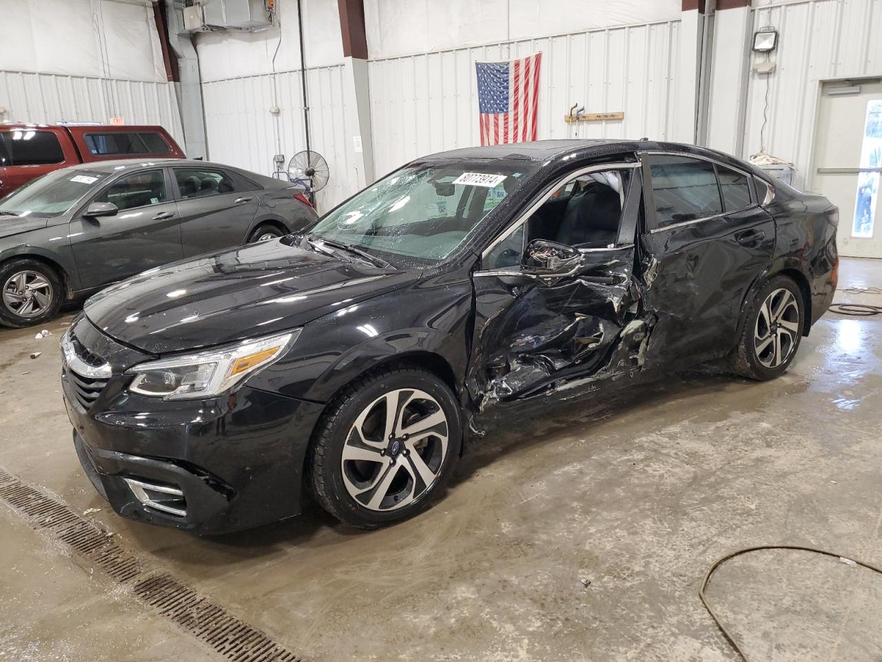 2021 Subaru Legacy Limited VIN: 4S3BWAN6XM3008525 Lot: 80773914