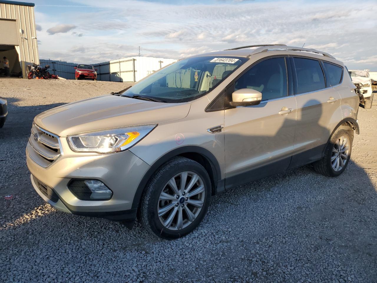 2017 Ford Escape Titanium VIN: 1FMCU9J95HUB25174 Lot: 81643704