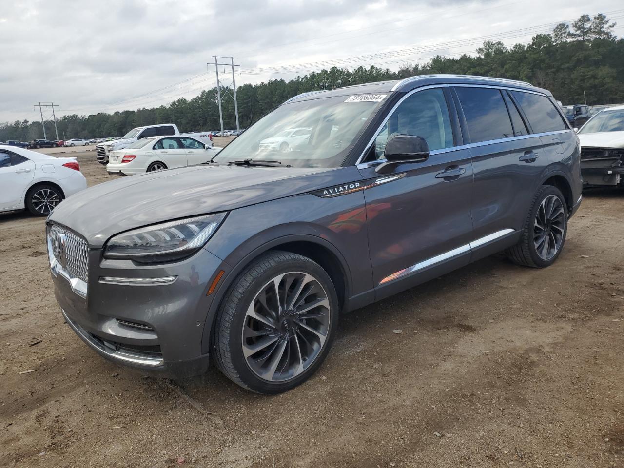 2022 Lincoln Aviator Reserve VIN: 5LM5J7WC4NGL01987 Lot: 79106354