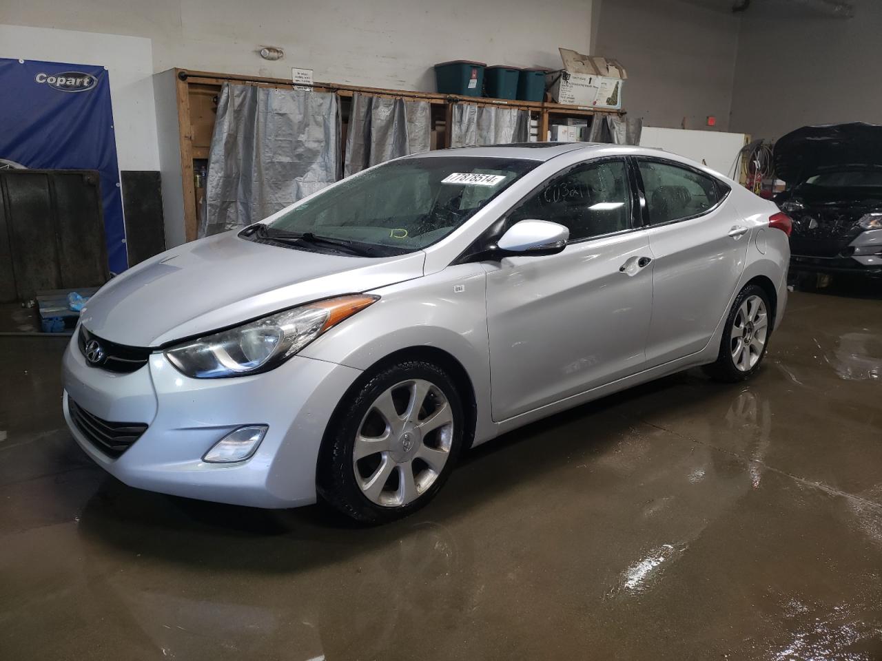 2012 Hyundai Elantra Gls VIN: KMHDH4AEXCU329986 Lot: 77878514