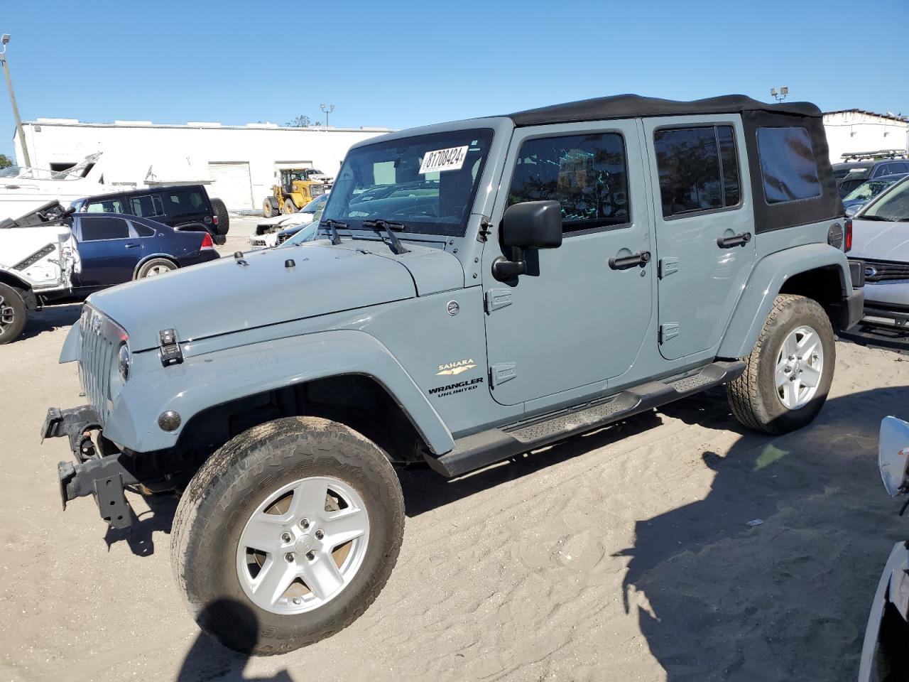 2015 Jeep Wrangler Unlimited Sahara VIN: 1C4BJWEGXFL708715 Lot: 81708424