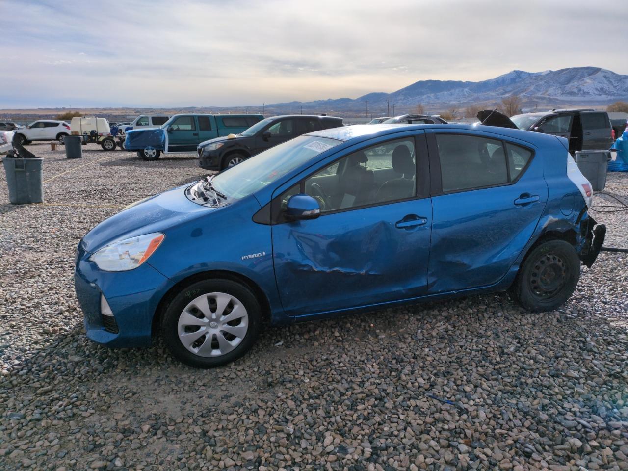 2013 Toyota Prius C VIN: JTDKDTB39D1552859 Lot: 82314784