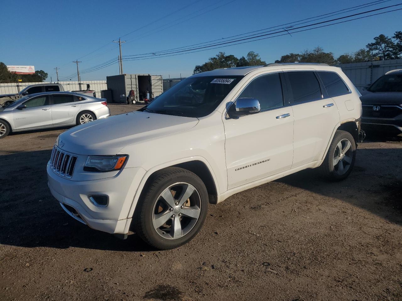 2015 Jeep Grand Cherokee Overland VIN: 1C4RJECG4FC670121 Lot: 80935094