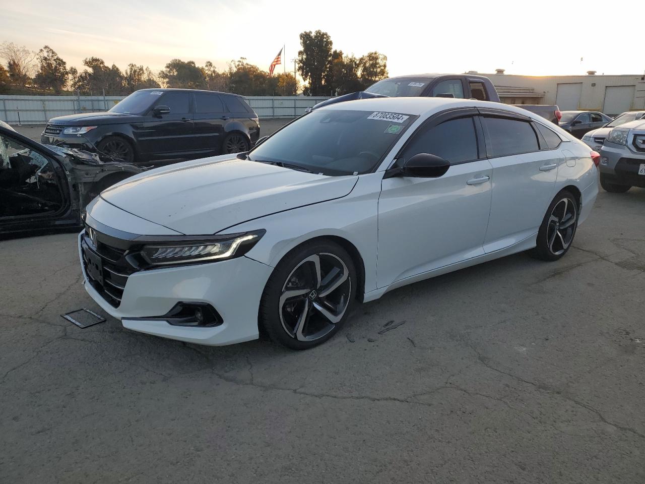 2021 Honda Accord Sport VIN: 1HGCV1F32MA052687 Lot: 87083504