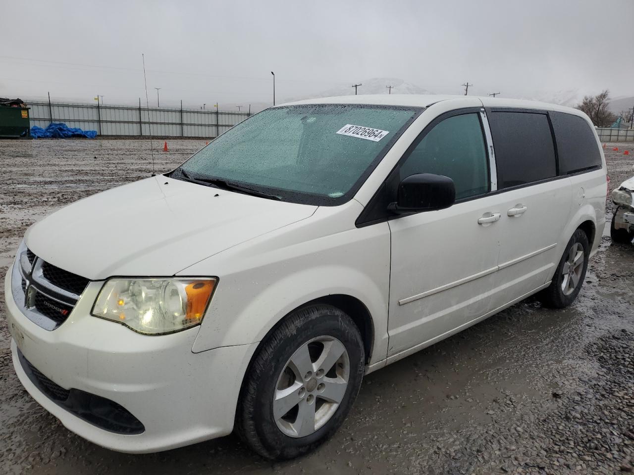 2013 Dodge Grand Caravan Se VIN: 2C4RDGBG0DR649503 Lot: 87026964