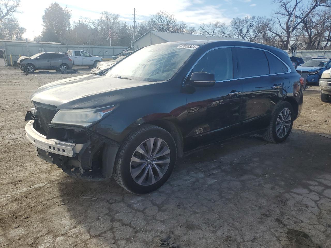 2014 Acura Mdx Technology VIN: 5FRYD4H41EB021100 Lot: 83968304