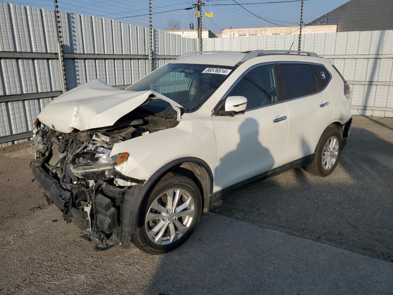 2016 Nissan Rogue S VIN: 5N1AT2MNXGC856035 Lot: 86576514