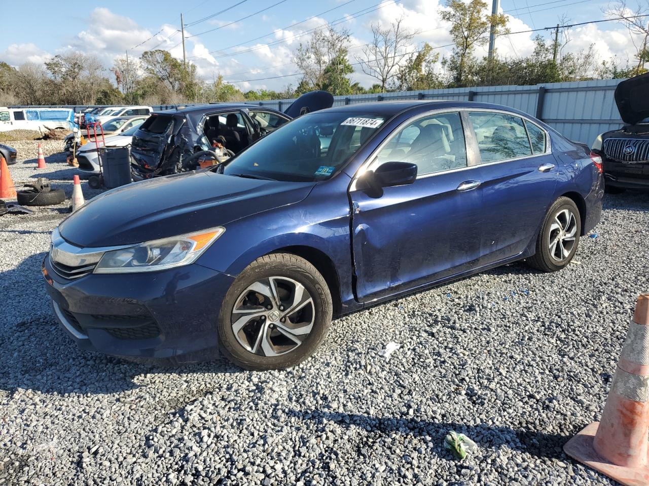 2016 Honda Accord Lx VIN: 1HGCR2F37GA039710 Lot: 86711874