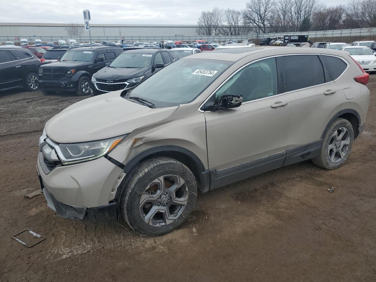 2019 Honda Cr-V Ex VIN: 2HKRW2H52KH644266 Lot: 85453754