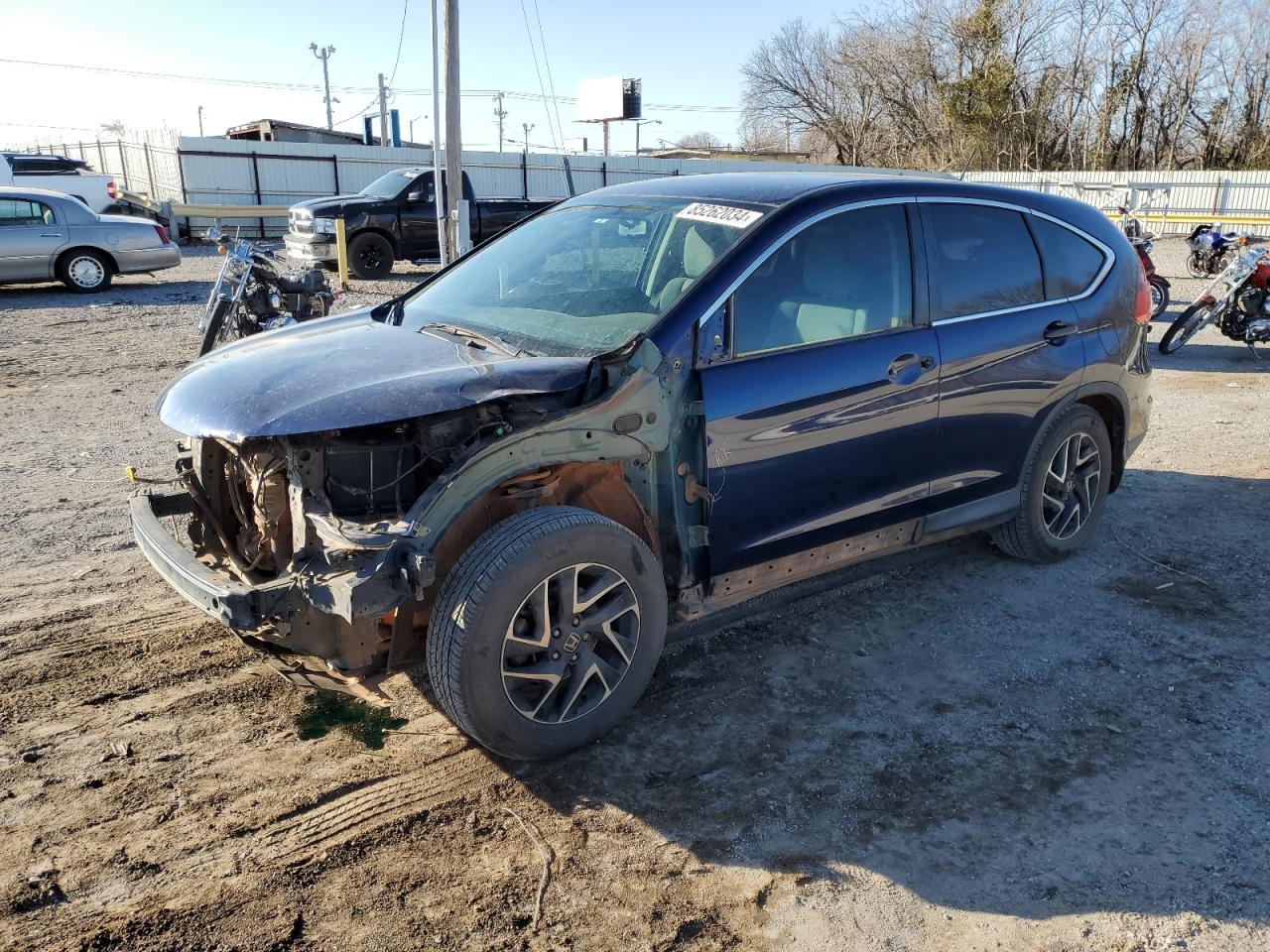 2016 Honda Cr-V Se VIN: 2HKRM3H40GH506431 Lot: 85262034