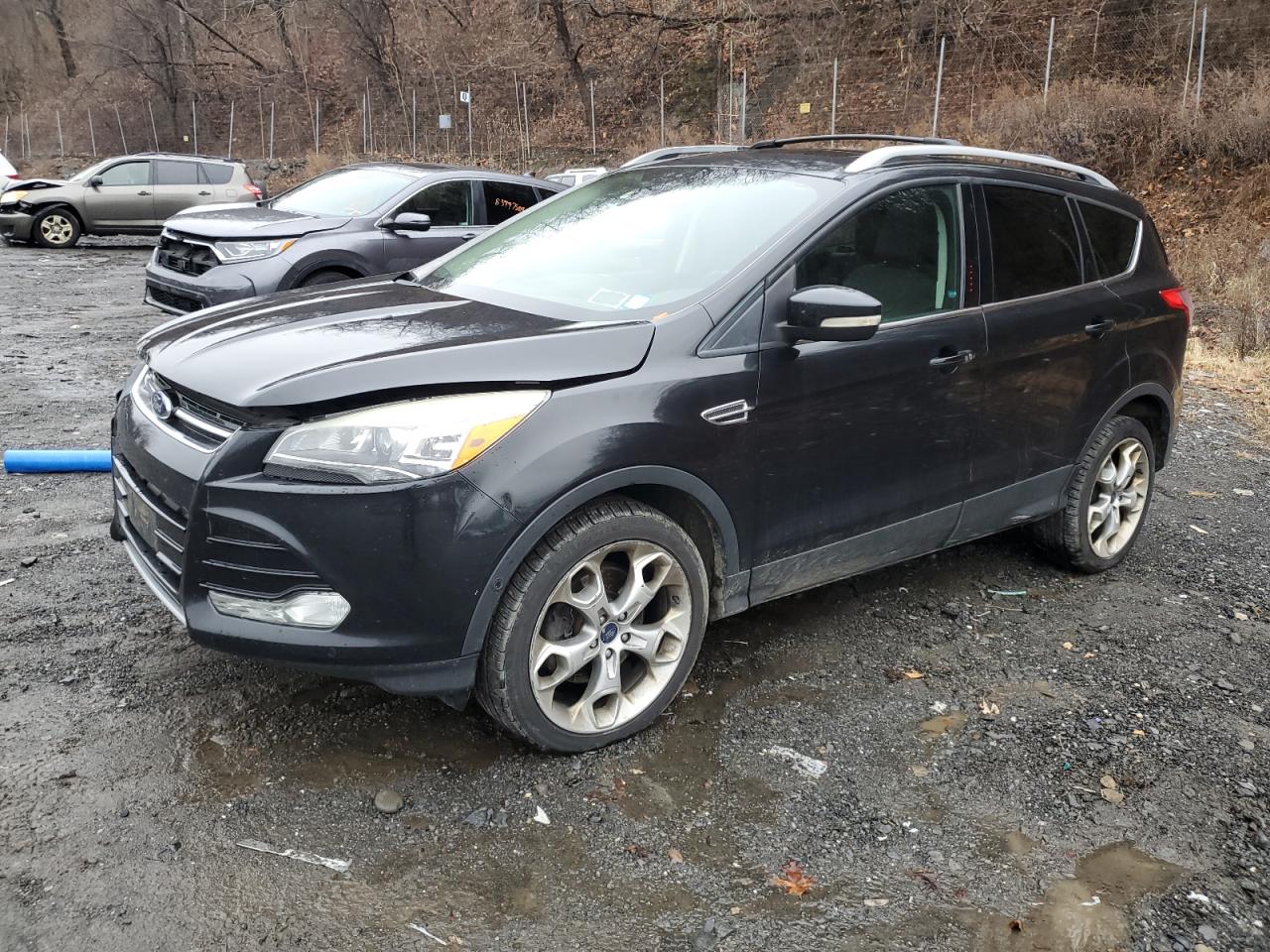 2013 Ford Escape Titanium VIN: 1FMCU9J9XDUB27903 Lot: 83697374