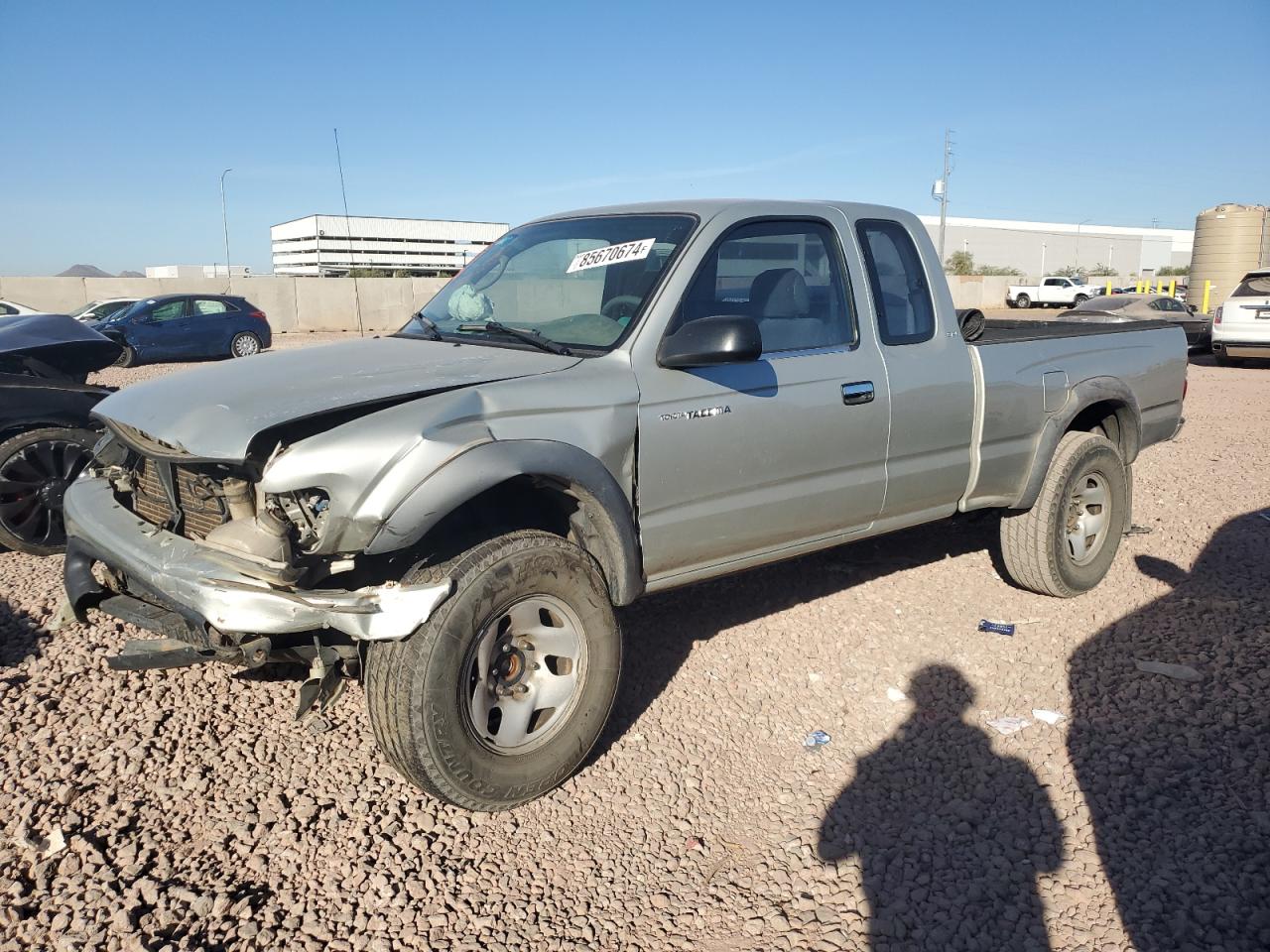 2001 Toyota Tacoma Xtracab Prerunner VIN: 5TESM92N51Z725783 Lot: 85670674