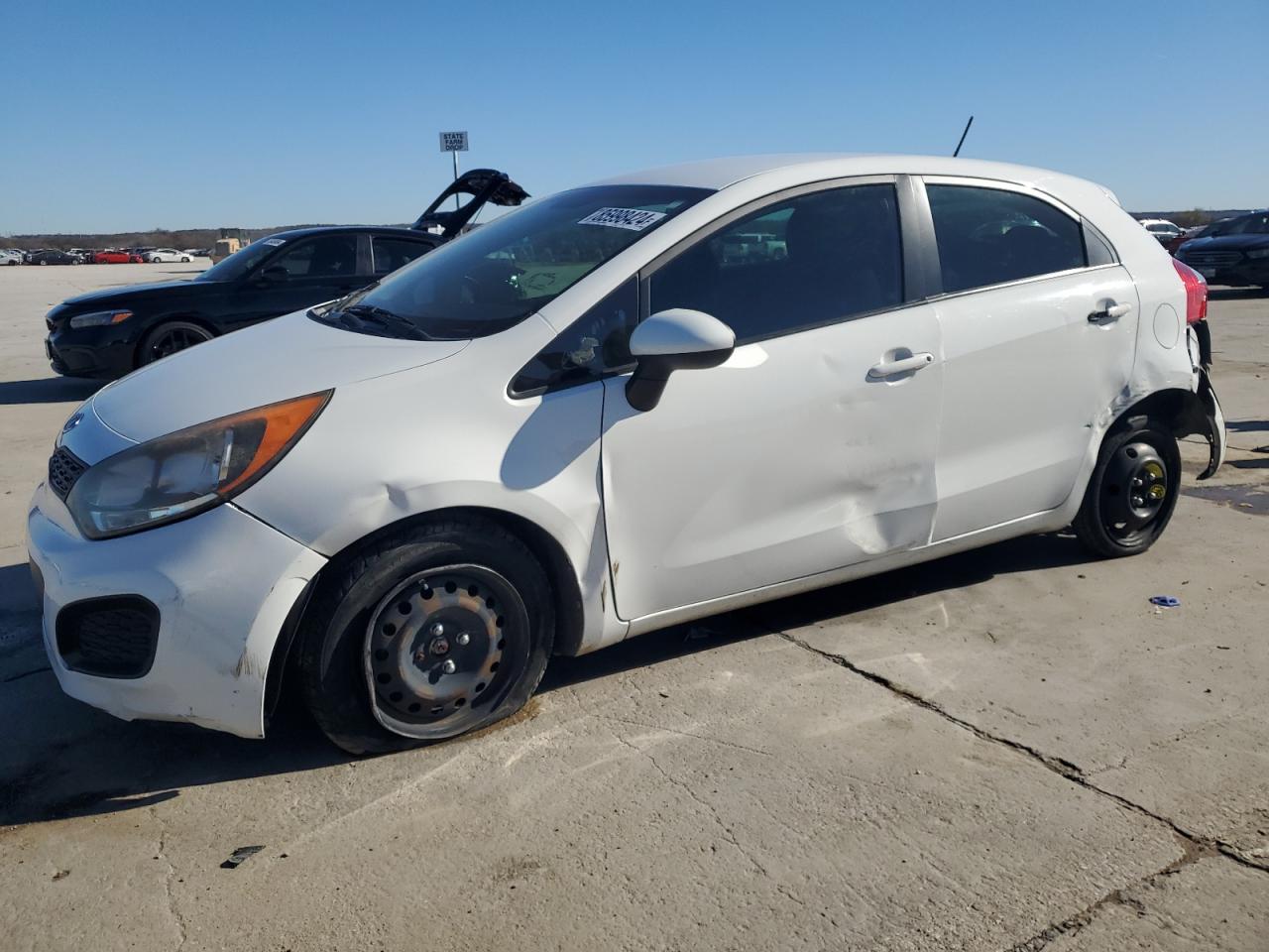 2013 Kia Rio Lx VIN: KNADM5A39D6113621 Lot: 85998424