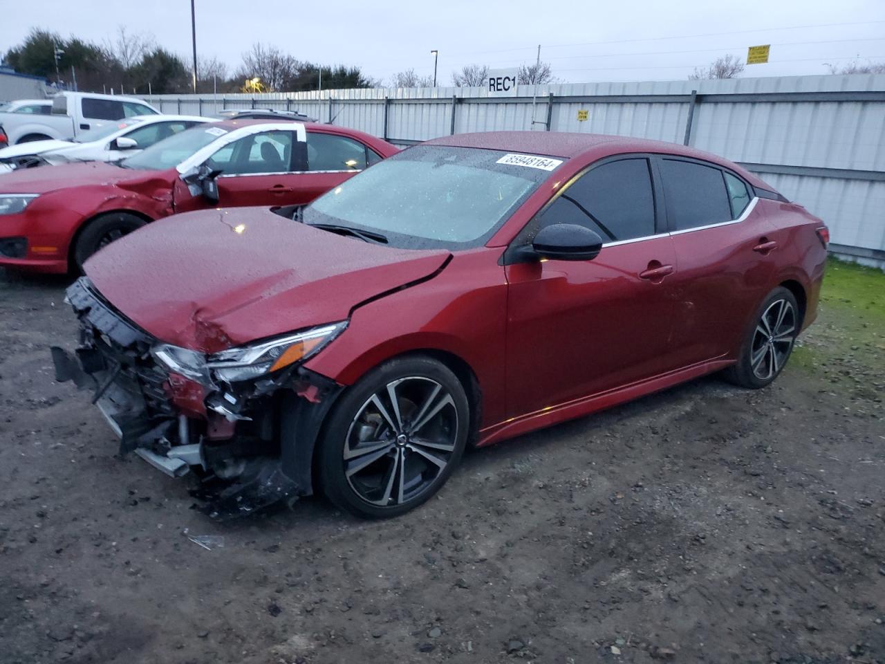 2022 Nissan Sentra Sr VIN: 3N1AB8DV6NY256758 Lot: 85948164