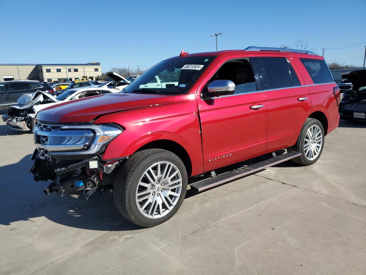 2022 Ford Expedition Platinum VIN: 1FMJU1LT3NEA16736 Lot: 86010924