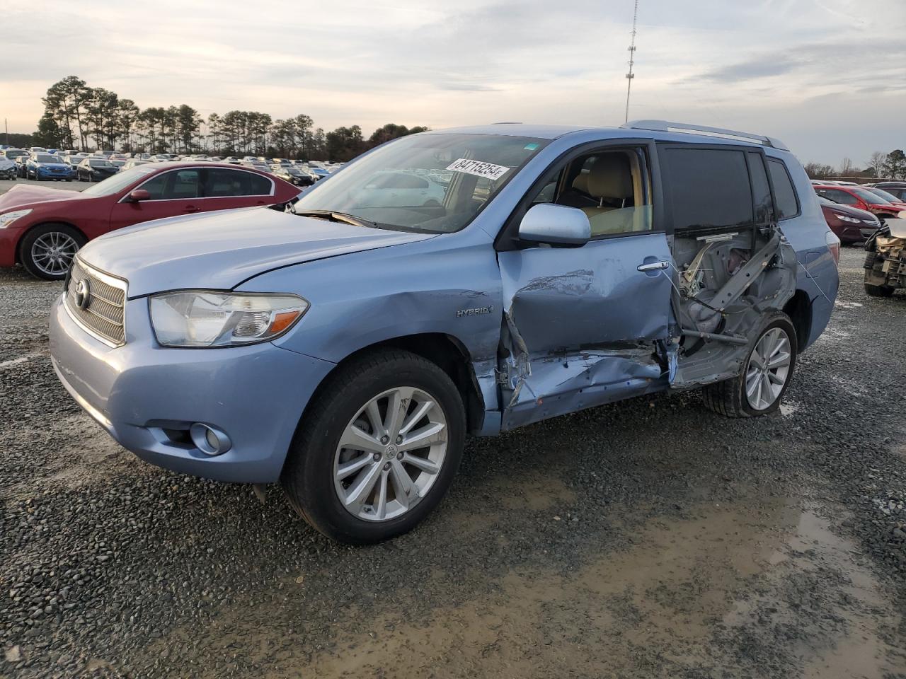 2008 Toyota Highlander Hybrid Limited VIN: JTEEW44A982002503 Lot: 84715254