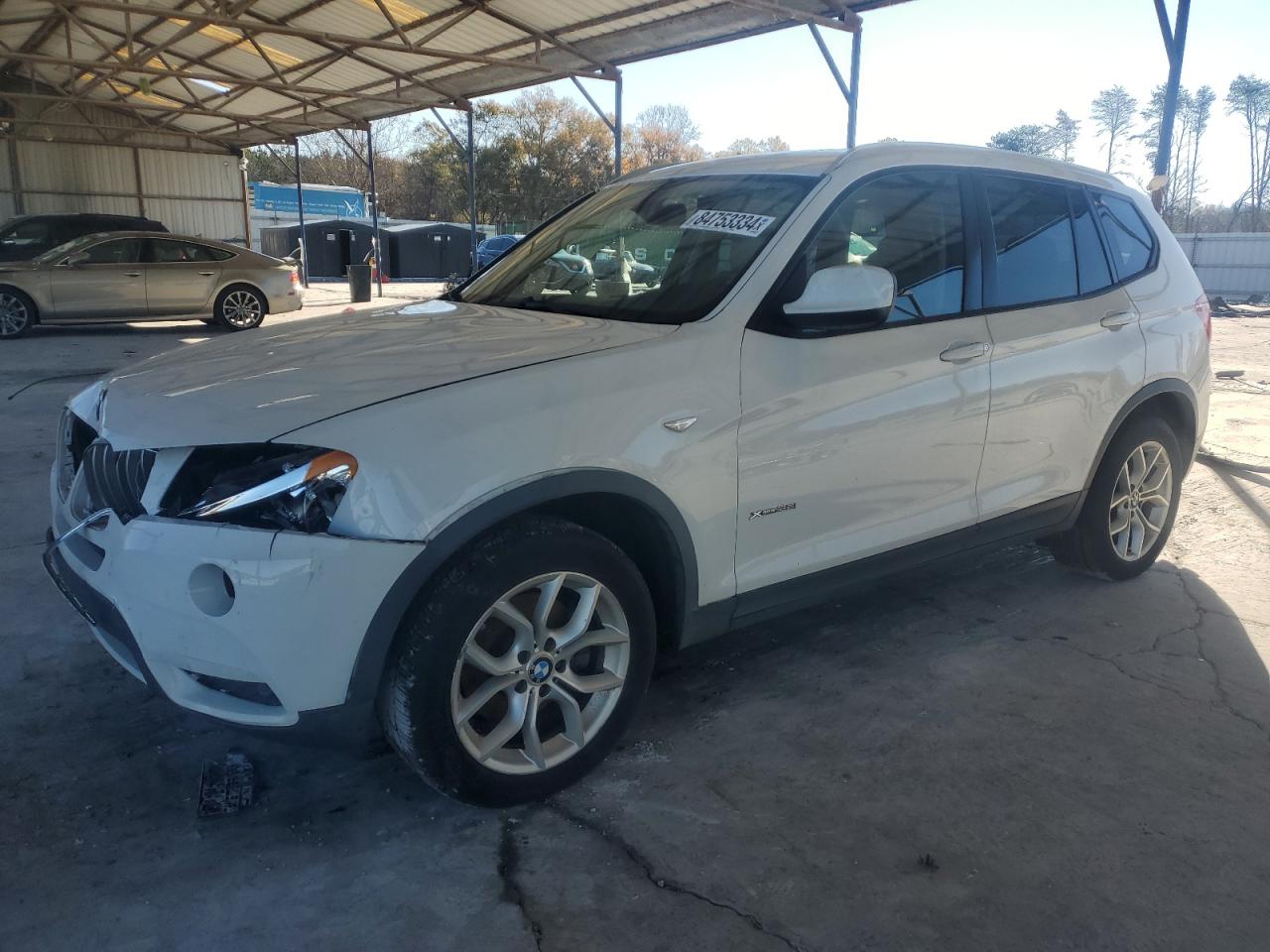 2013 BMW X3 xDrive35I VIN: 5UXWX7C56DL978513 Lot: 84753334