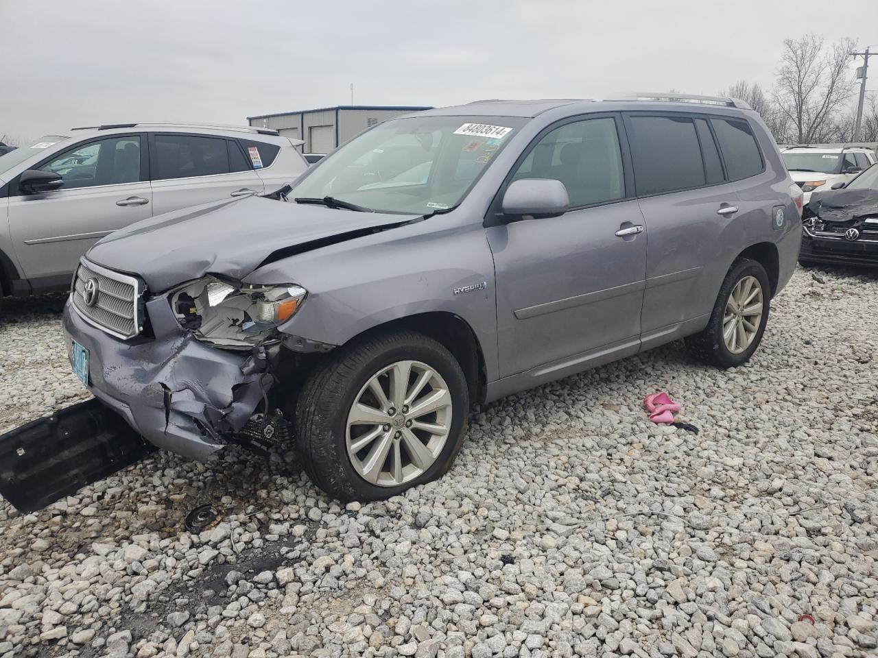 2008 Toyota Highlander Hybrid Limited VIN: JTEEW44AX82023392 Lot: 84803614