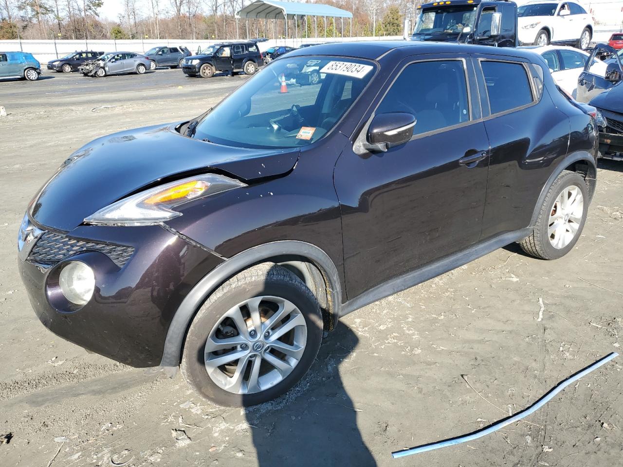 2015 Nissan Juke S VIN: JN8AF5MR3FT504935 Lot: 85319034