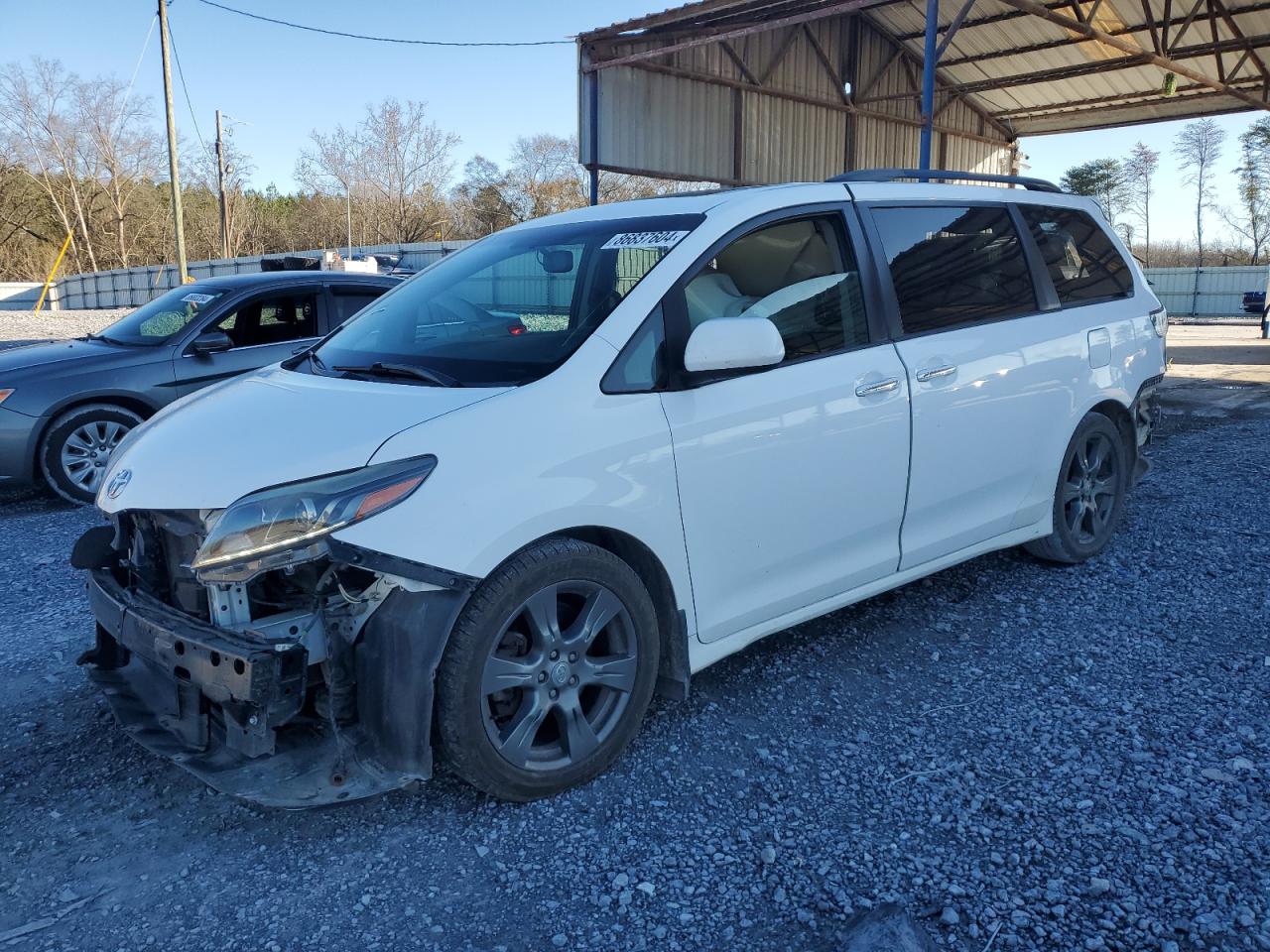 2017 Toyota Sienna Se VIN: 5TDXZ3DC4HS771760 Lot: 86837604