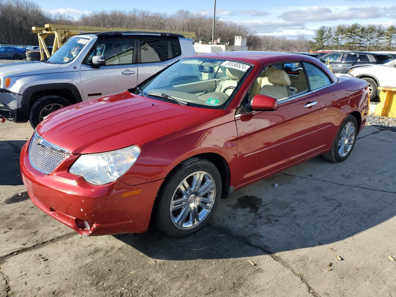 2008 Chrysler Sebring Limited VIN: 1C3LC65M08N288981 Lot: 85556524