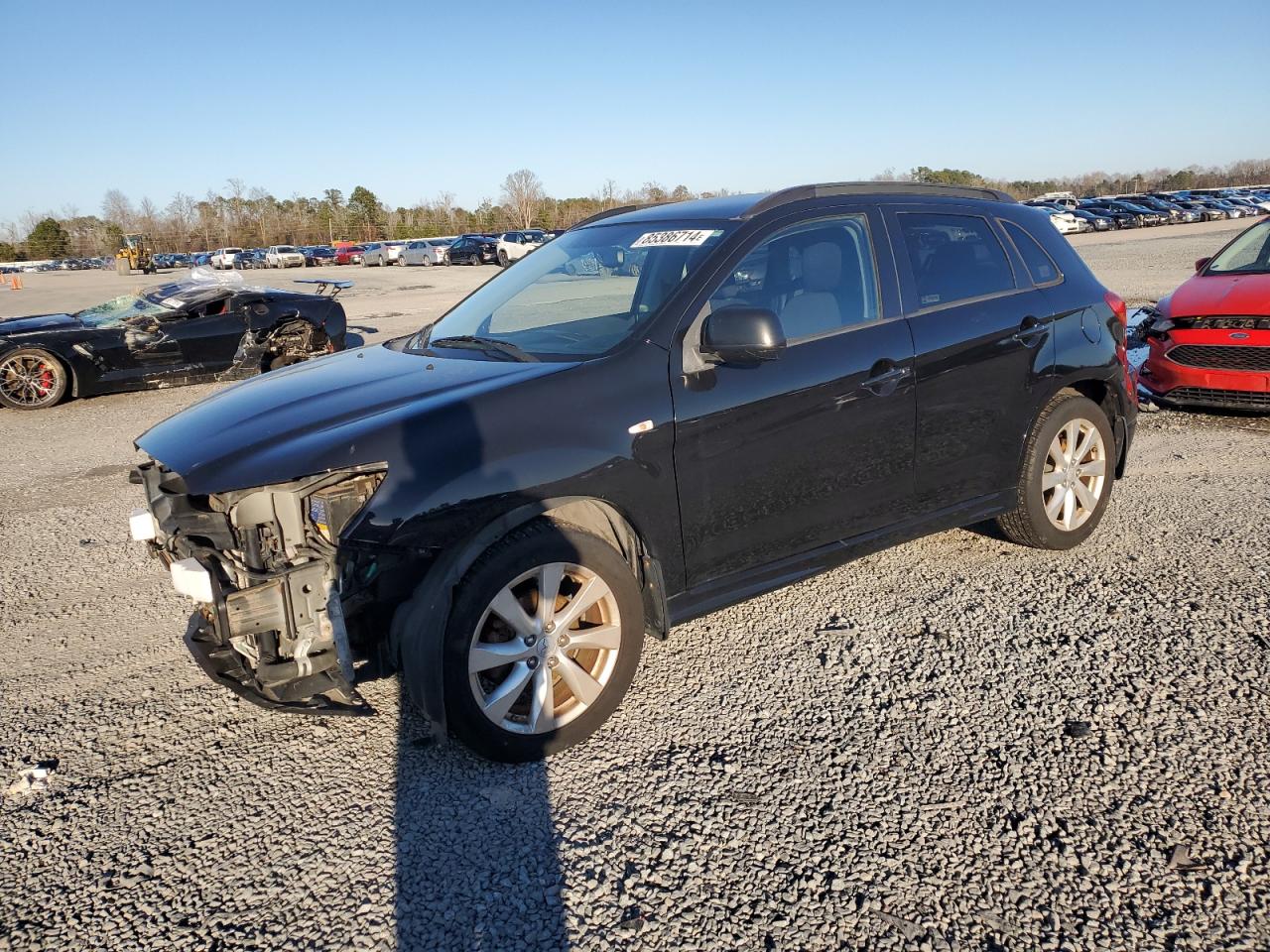 2012 Mitsubishi Outlander Sport Se VIN: JA4AR4AU6CZ000193 Lot: 85386714