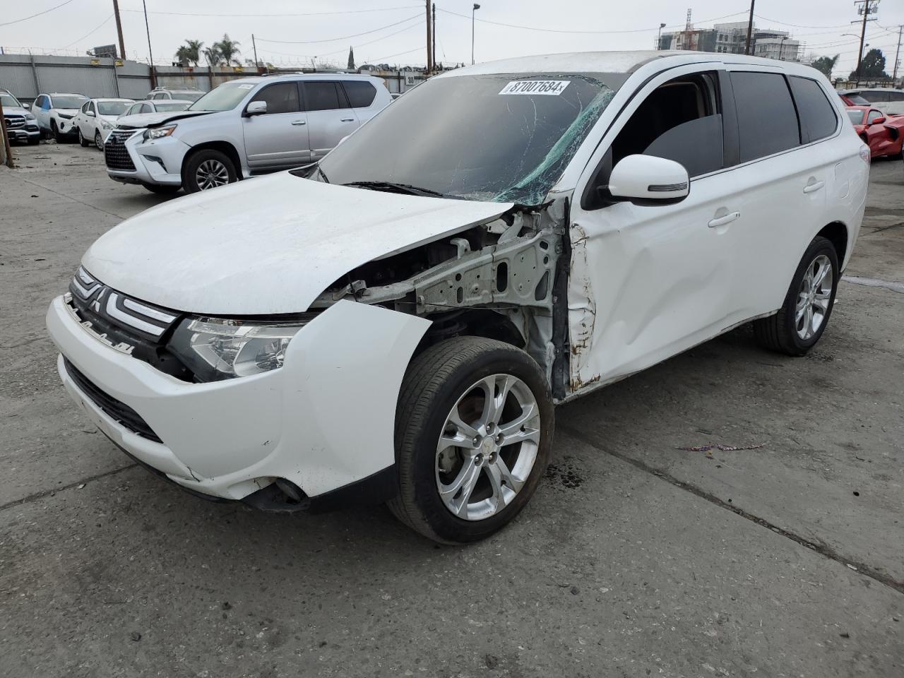 2014 Mitsubishi Outlander Gt VIN: JA4JZ4AX5EZ001932 Lot: 87007684