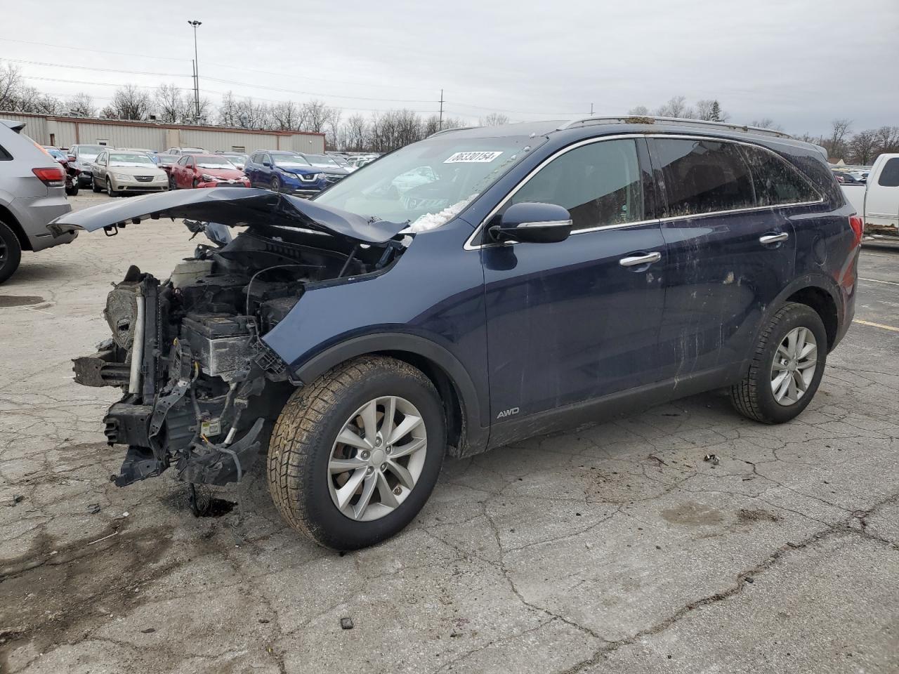 2018 Kia Sorento Lx VIN: 5XYPGDA30JG349679 Lot: 86330154