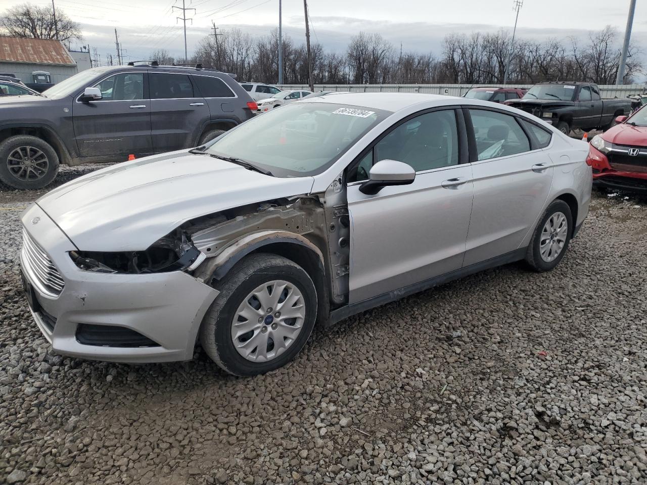 2014 Ford Fusion S VIN: 3FA6P0G73ER297349 Lot: 86139784