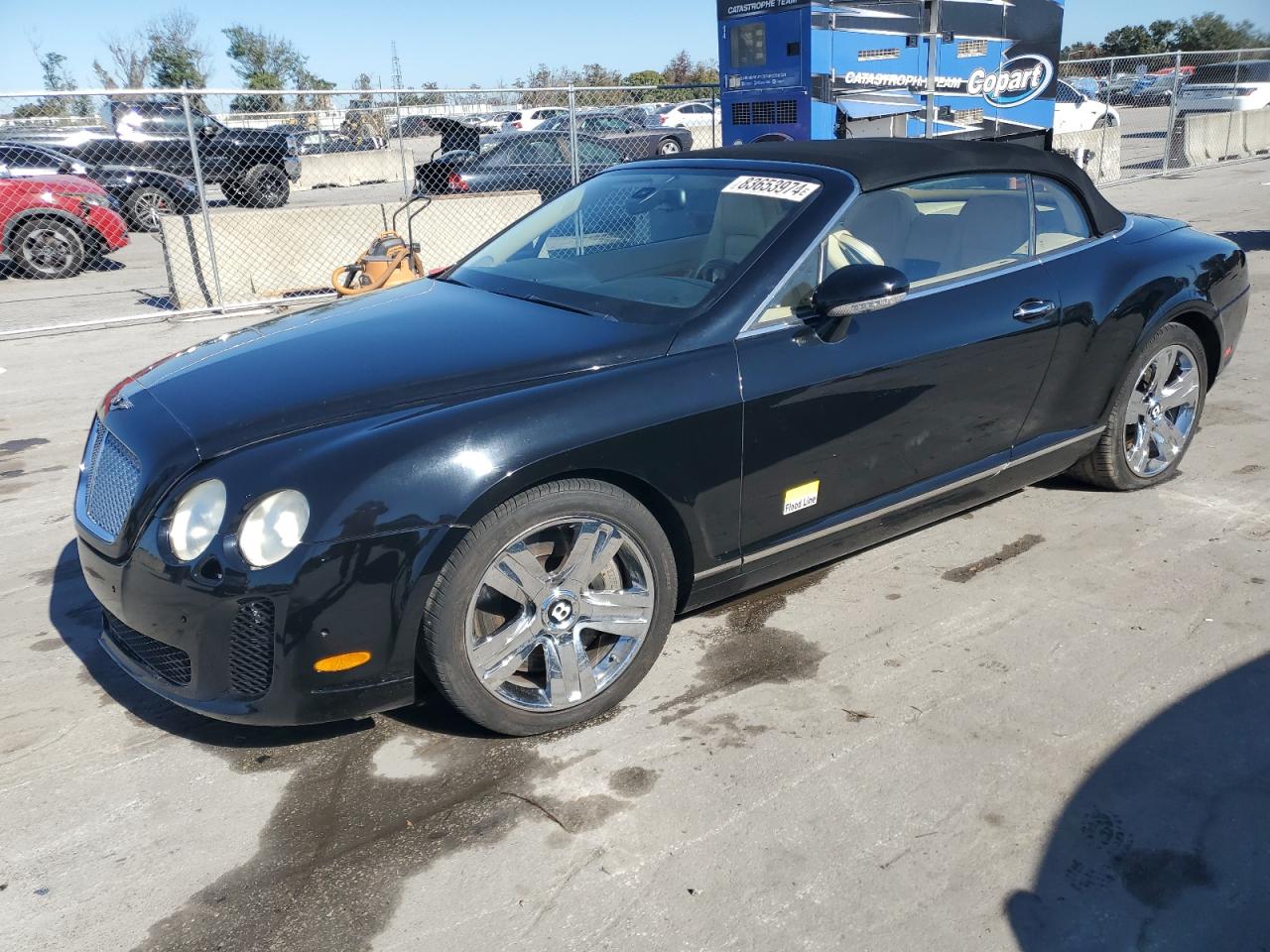 2007 Bentley Continental Gtc VIN: SCBDR33W57C050753 Lot: 83653974