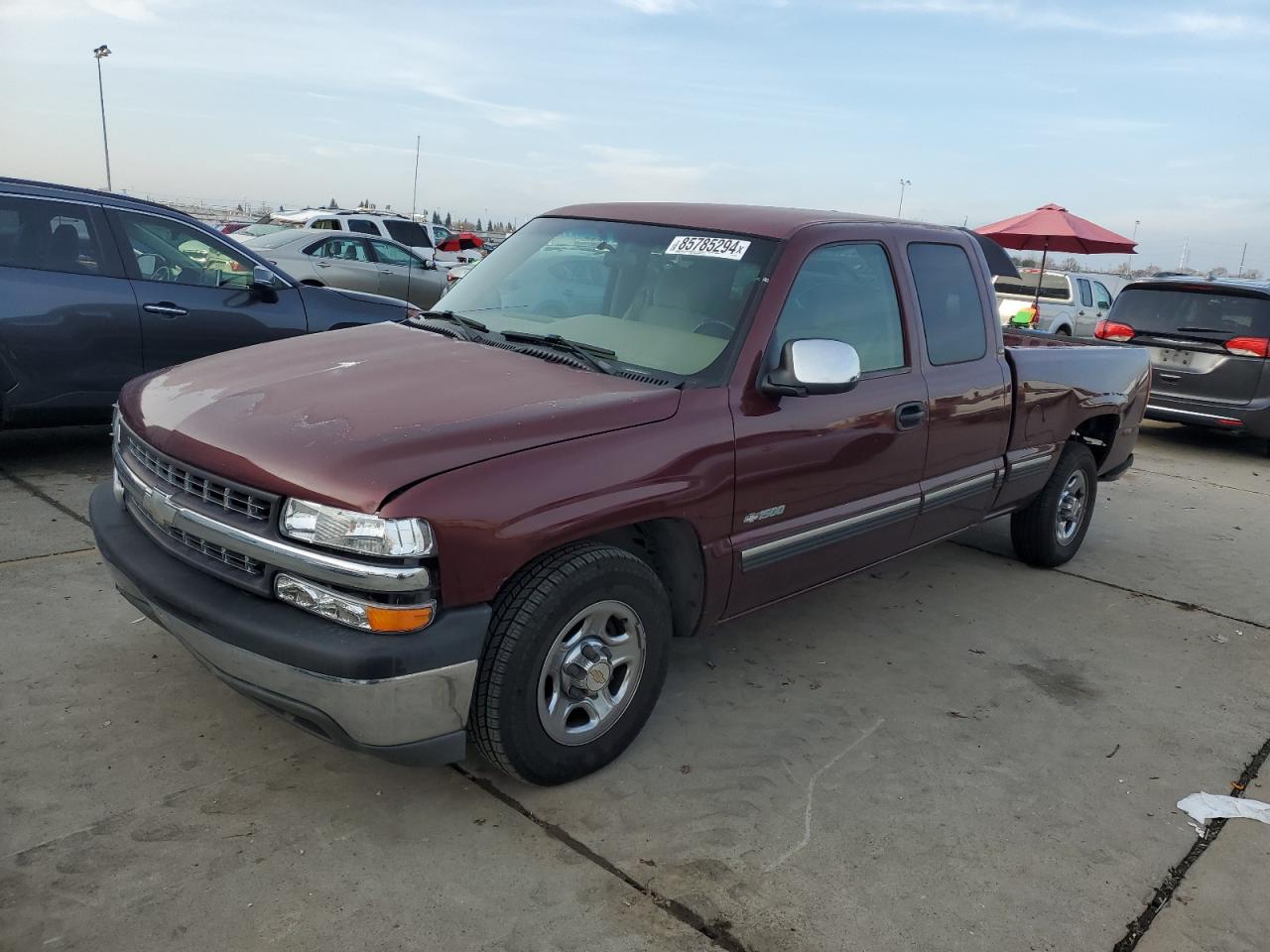 2002 Chevrolet Silverado C1500 VIN: 2GCEC19V221424997 Lot: 85785294