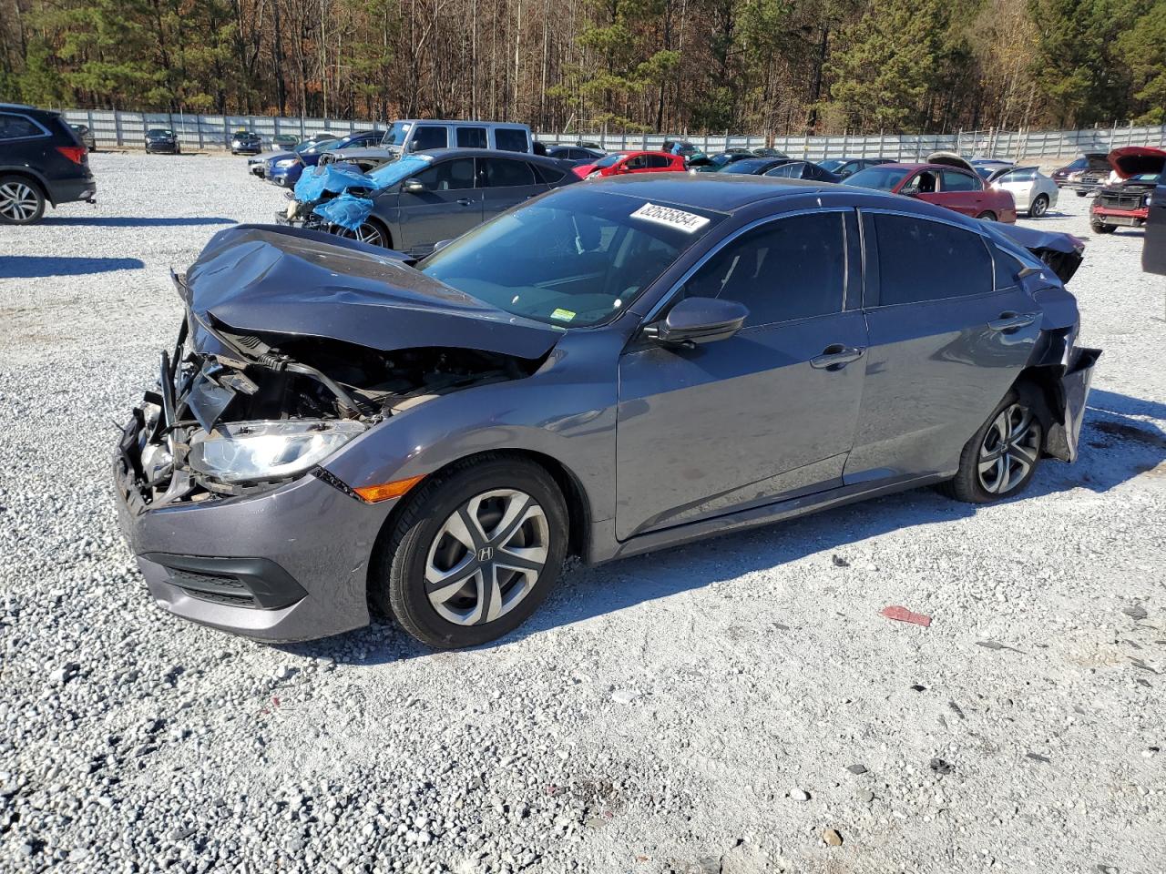 2018 Honda Civic Lx VIN: 2HGFC2F55JH594602 Lot: 84930694