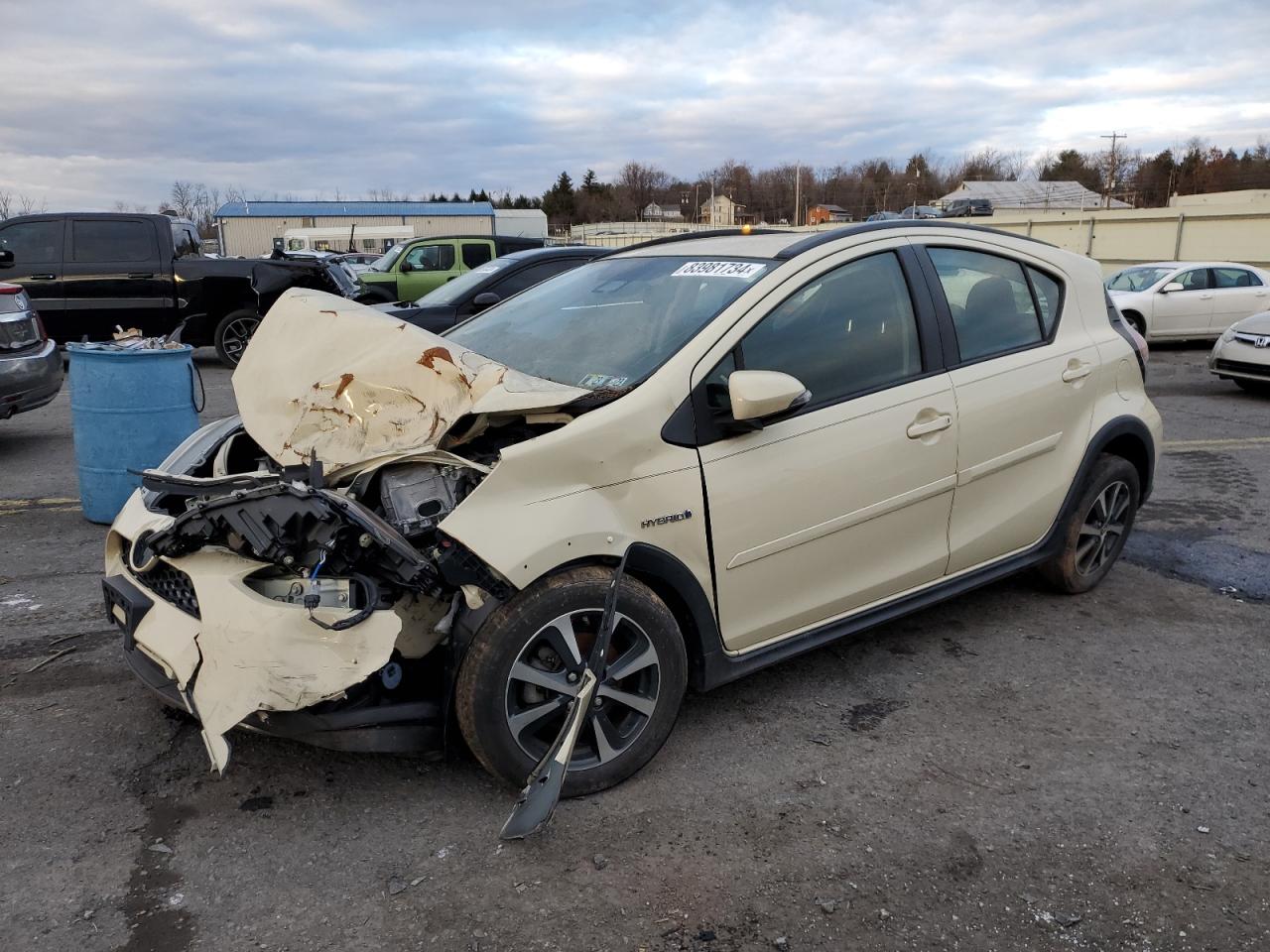 2018 Toyota Prius C VIN: JTDKDTB31J1619109 Lot: 83981734