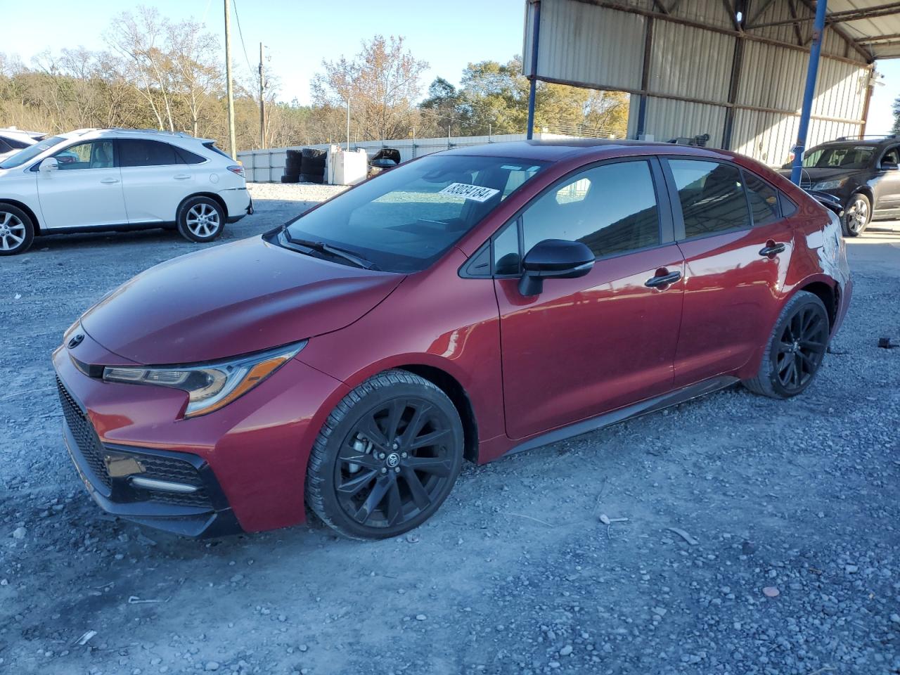 2022 Toyota Corolla Se VIN: 5YFS4MCEXNP124754 Lot: 83034184