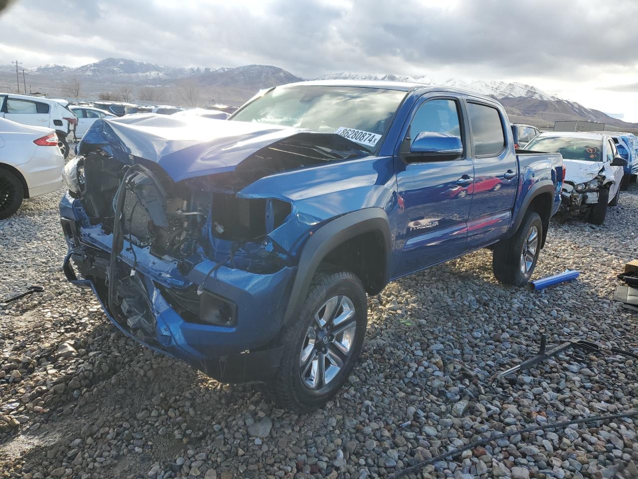 2018 Toyota Tacoma Double Cab VIN: 3TMCZ5AN7JM147540 Lot: 86280874