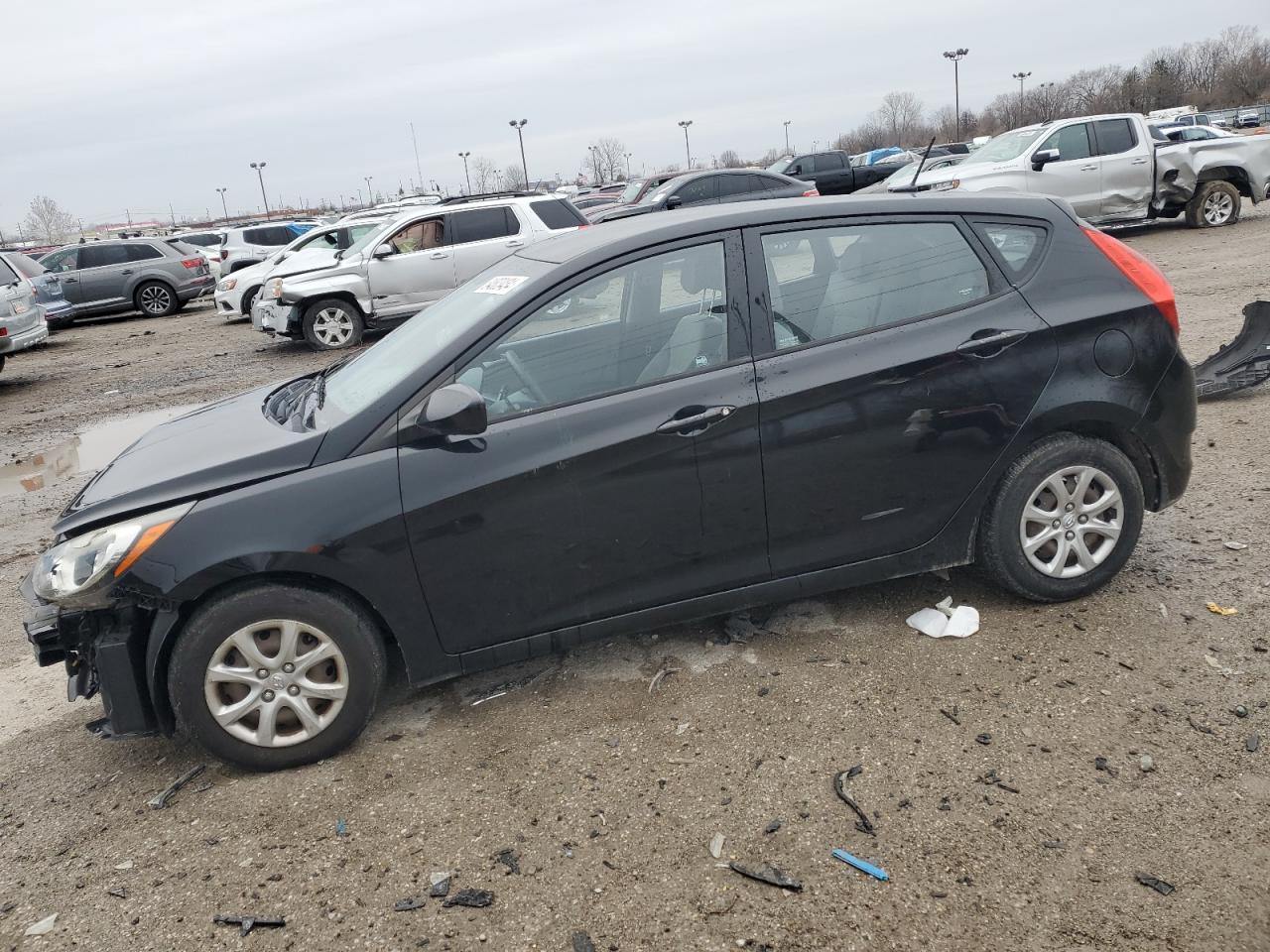 2014 Hyundai Accent Gls VIN: KMHCT5AE4EU179554 Lot: 84803434